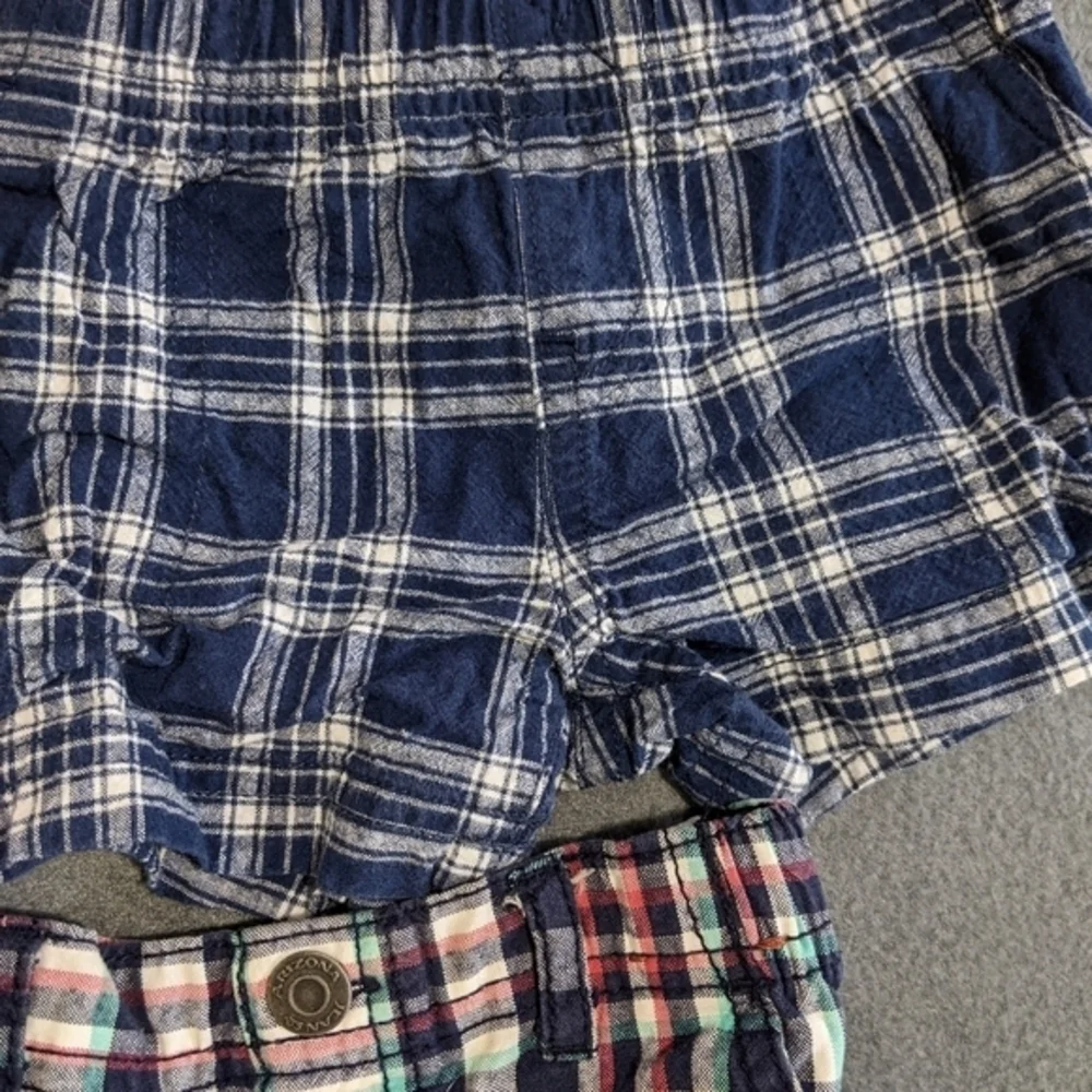 Boys plaid cotton‎ shorts 6 months Carter's Arizona Koalakids